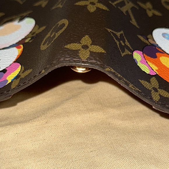 Louis Vuitton monogram murakami panda agenda pm travel passport cover wallet - Picture 7 of 13